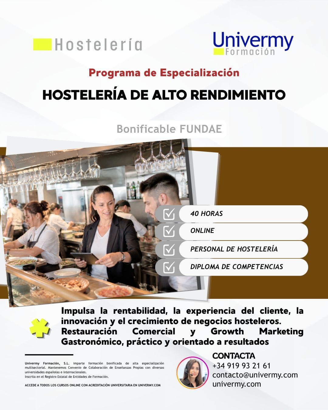 ⁠Hostelería de Alto Rendimiento